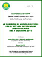 l'invito alla conferenza stampa